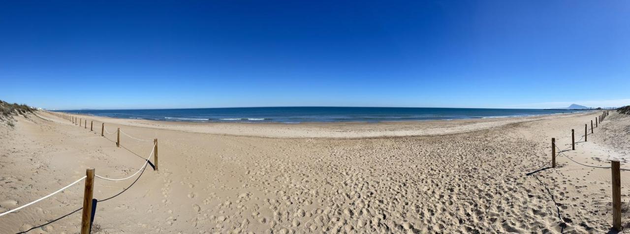 Beautiful Apartment With Pool Near The Beach Oliva Bagian luar foto
